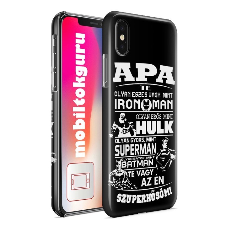 Татко е моят супергерой, калъф за телефон Huawei P30 Pro, заден капак, защитен калъф 1