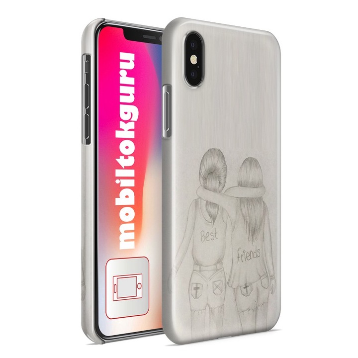 Husa Cei mai buni prieteni, Mobiltokguru, Plastic, Pentru Xiaomi Redmi Note 11 Pro, Multicolor