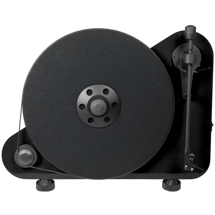 Вертикален грамофон Pro-Ject VT-E R (OM5e), Черен