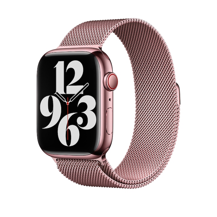 Метална Каишка за Apple Watch Series SE/ SE 2 40 mm, Rose Gold