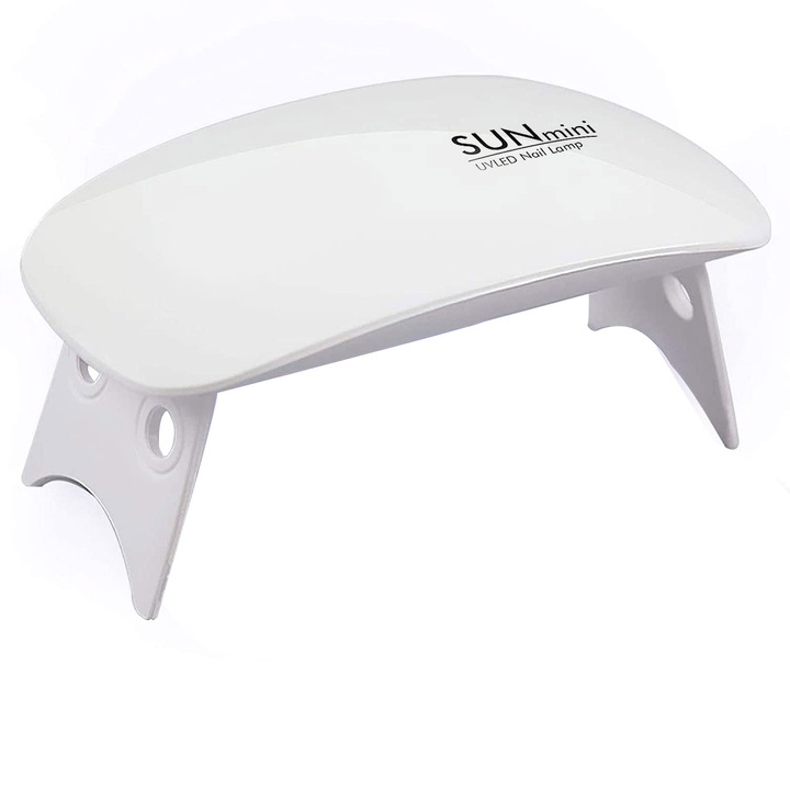 Lampa UV, YWX, LED, 6W, USB, Pliabil, Alb