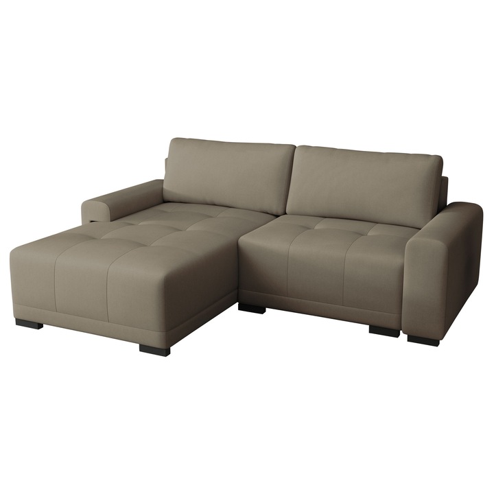 Coltar rabatabil Gefiones, MIRJAN24, bej, 237x180x93 cm