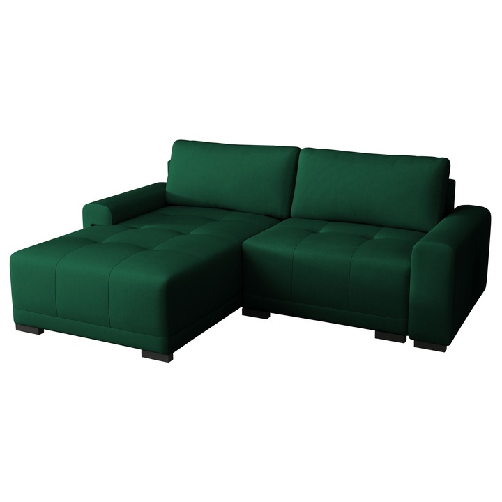 Coltar rabatabil Gefiones, MIRJAN24, verde, 237x180x93 cm