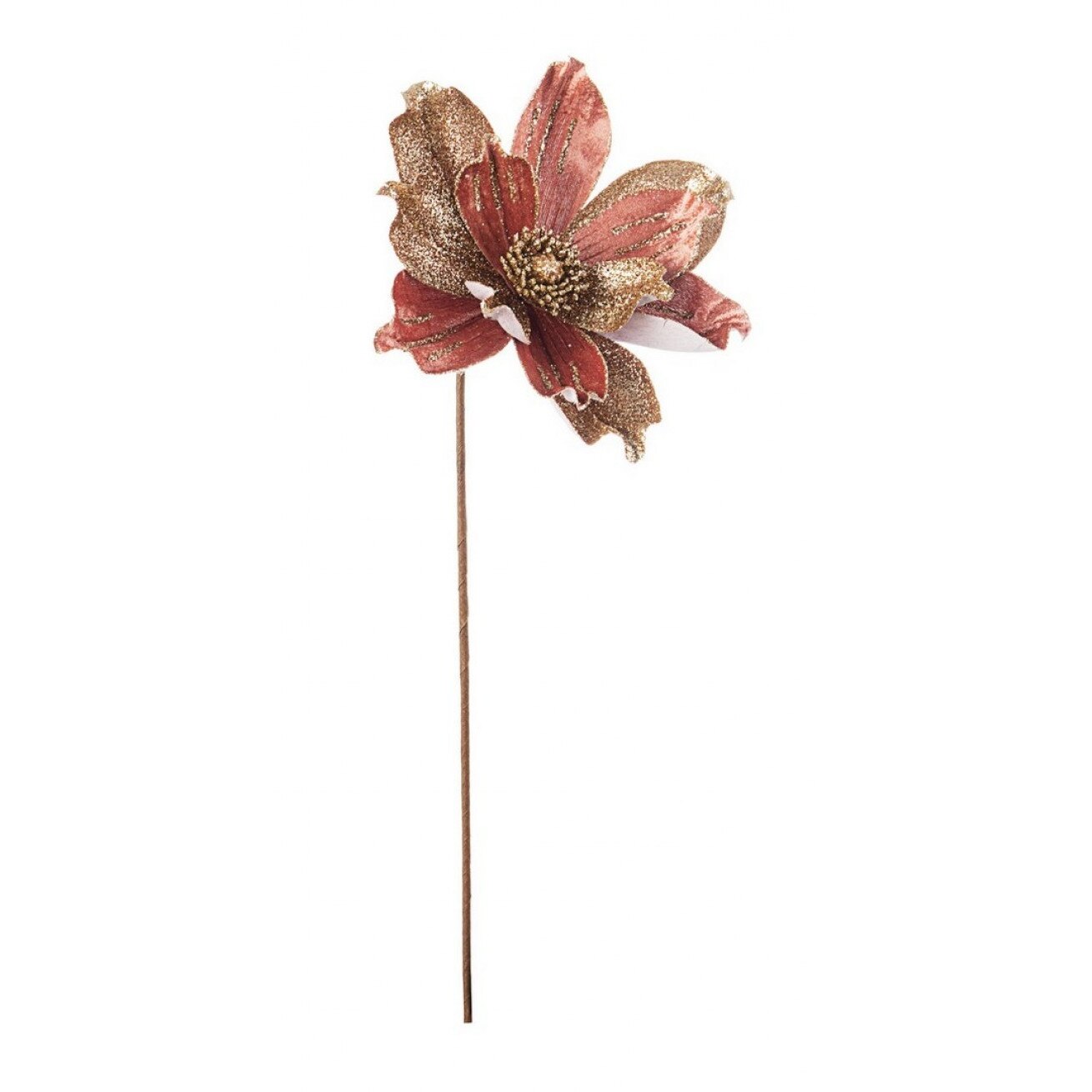 Albero finto di magnolia QINXIAO, tronco artificiale, vaso decorativo