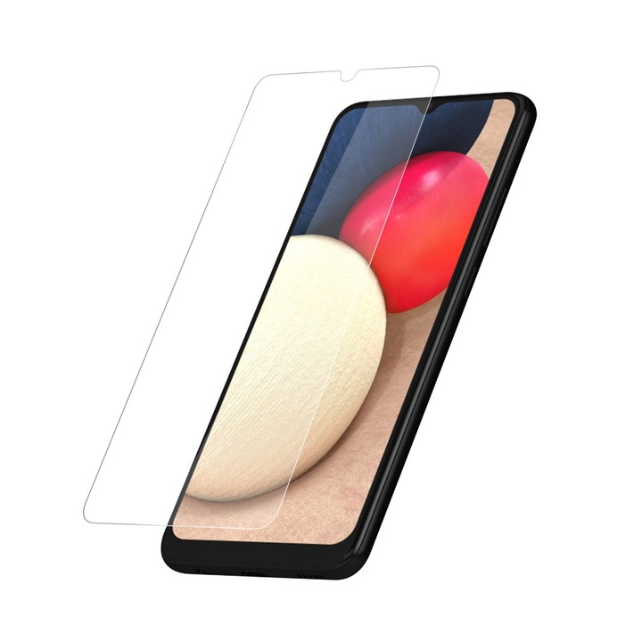 Üveg védőfólia, Be smart, Samsung Galaxy A03s, 9H, átlátszó