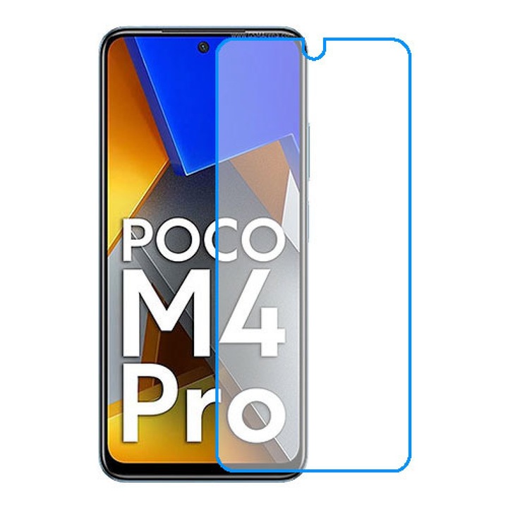 Стъклен протектор Be smart, Xiaomi POCO M4 Pro, 9H, прозрачен