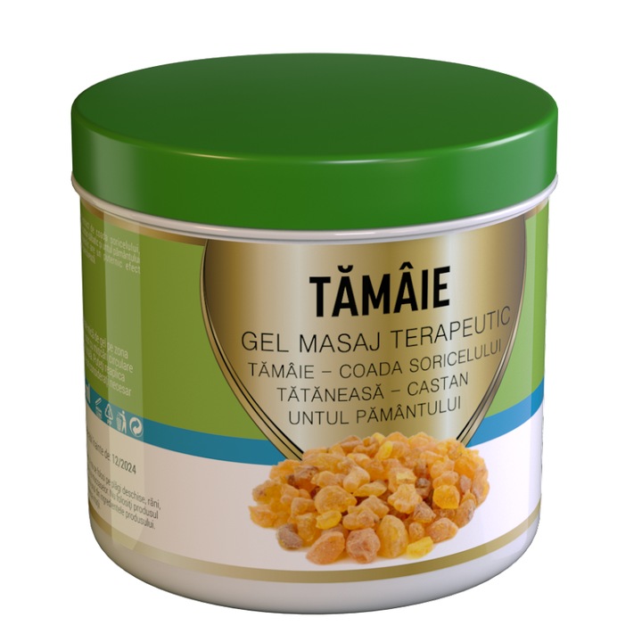 Tamaie gel masaj racoritor cu coada soricelului, tataneasa, castan salbatic si untul pamantului