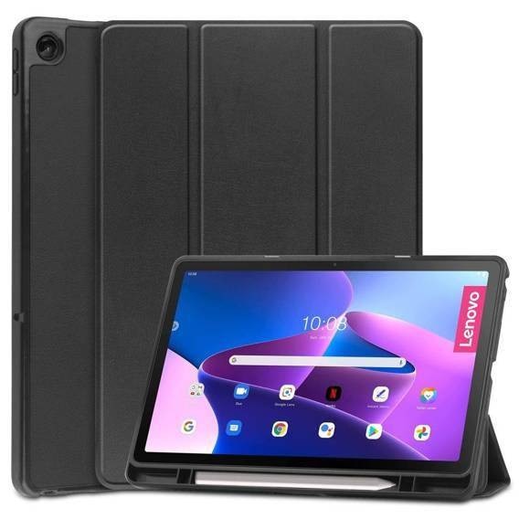 Husa pentru Lenovo Tab M10 Plus generatia 3 10.6 2022 Tech-Protect smart case black