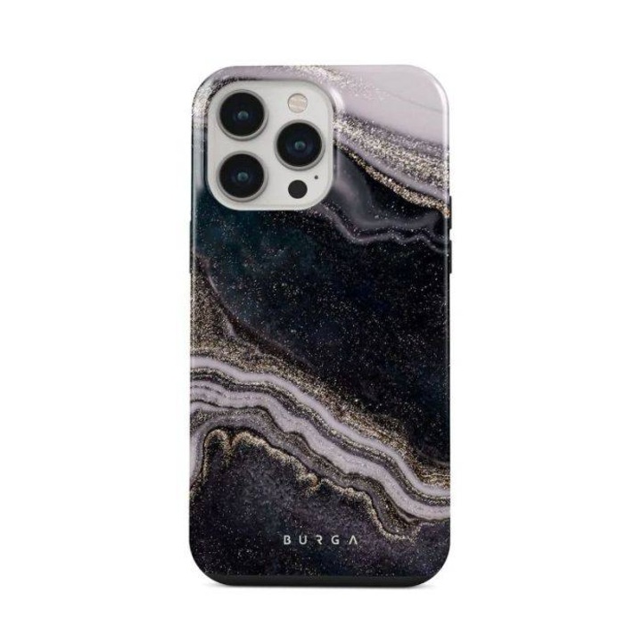 Husa Burga Dual Layer Magic Night compatibila cu iPhone 14 Pro