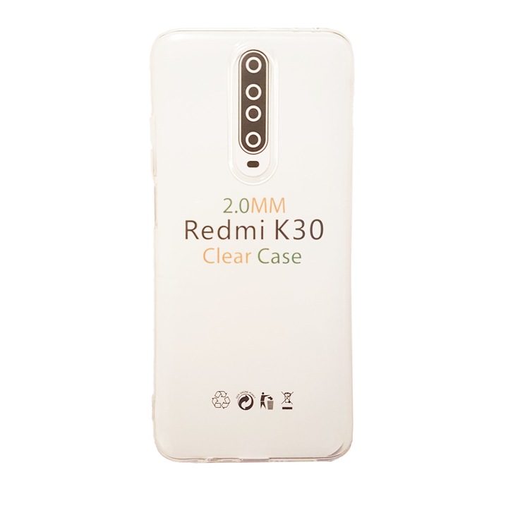 Прозрачен гел кейс за Xiaomi Redmi K30
