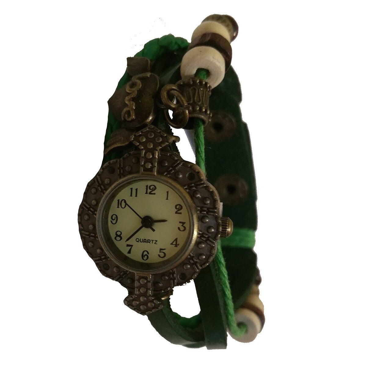Ceas dama Quartz fashion model retro verde