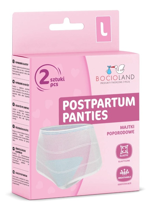 Chiloti postnatali, Bocioland, reutilizabile, reticulat, Alb