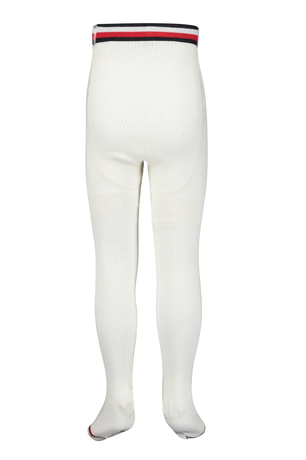 Tommy Hilfiger, Чорапогащник с памук с лого, Бял, 134140 CM eMAG.bg