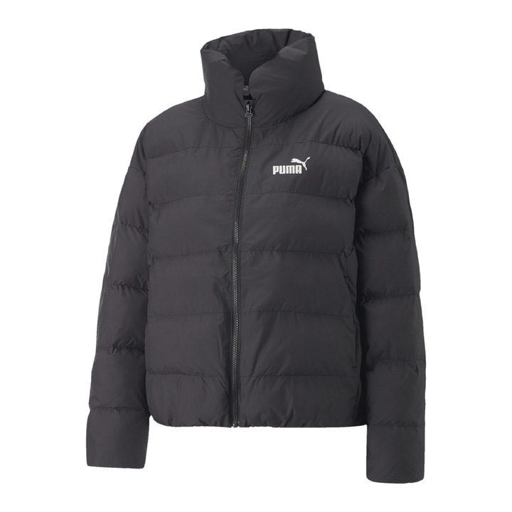 Дамско яке за сноуборд, Ess Polyball Puffer, Puma, Черно, Черен