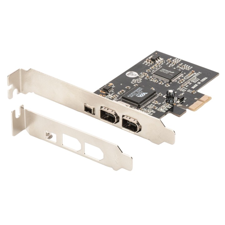 Digitus PCI express kártya, IEEE 1394a, 3 port