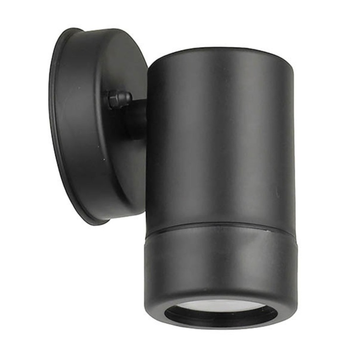 Аплик VITO VEGAS P1, GU10, Φ80x120mm, IP44, Пластмаса, Черно