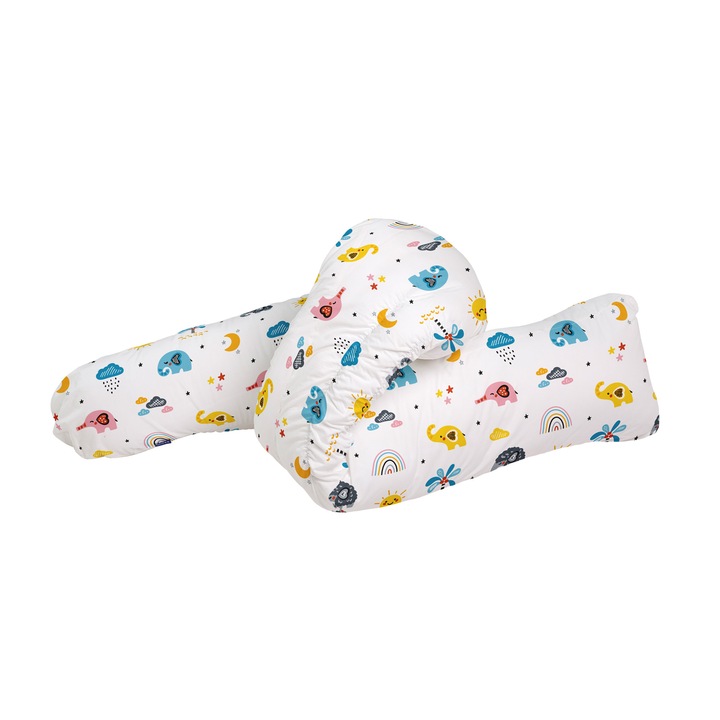 Perna, bebeluca, pentru gravide si alaptat, Jollie Olliphant, Multicolor