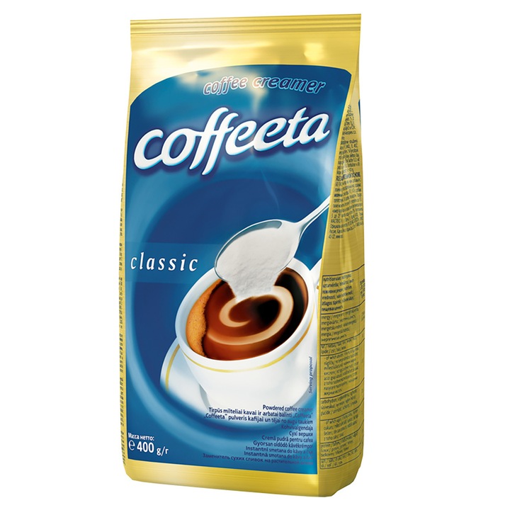 Crema pudra Coffeeta pentru cafea 6 x 400 g