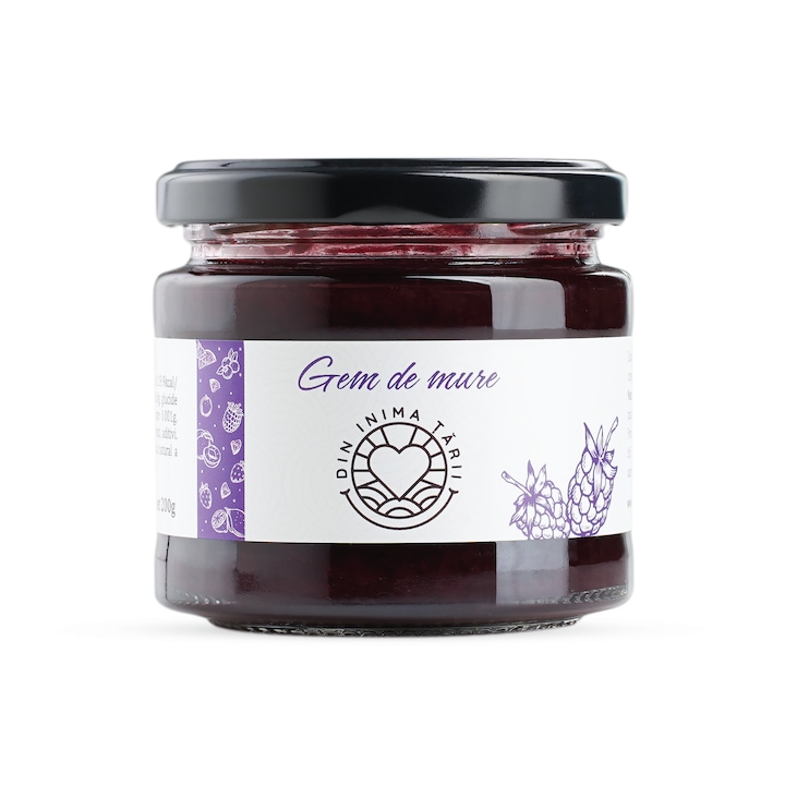 Gem de mure, Din Inima Tarii, 200 g