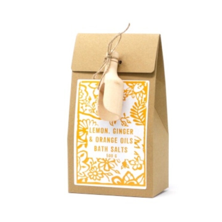 Sare de baie Himalaya Lamaie, Ghimbir & Portocala Ancient Wisdom 500g