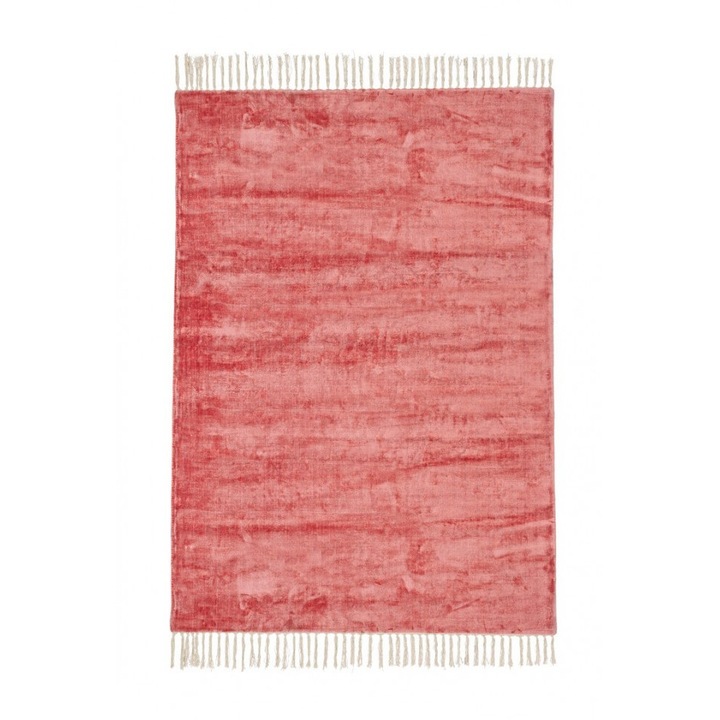 Belize rózsaszín viszkóz szőnyeg, 140 cm x 200 cm