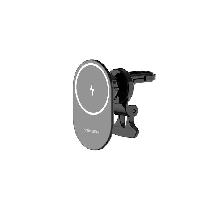 Suport auto Veger compatibil Apple MagSafe, incarcare Fast Charge 15 W
