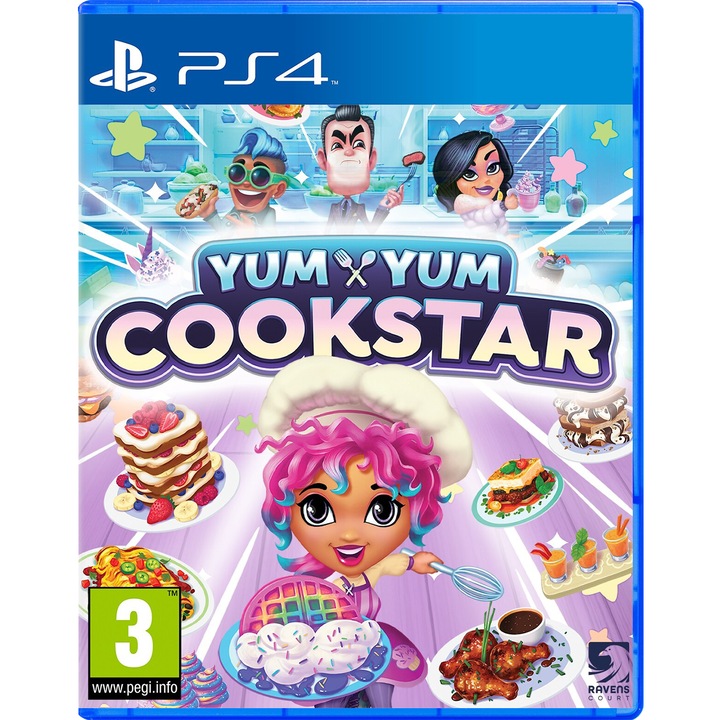 Yum Yum Cookstar játék PlayStation 4-re