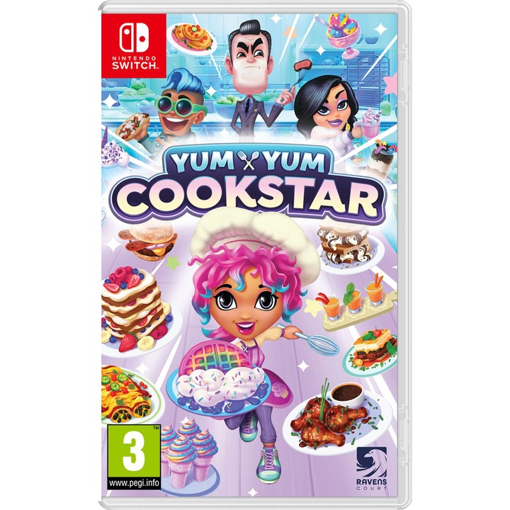 Yum Yum Cookstar Nintendo Switch Játékszoftver