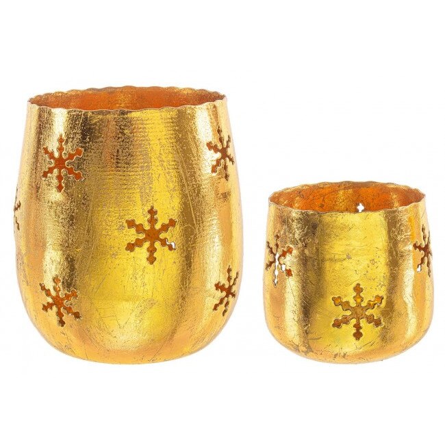 Candele Decorativa Dorica Scanalate - Set 2 Pezzi Avorio | Altezza 25 Cm Durata 8 Ore