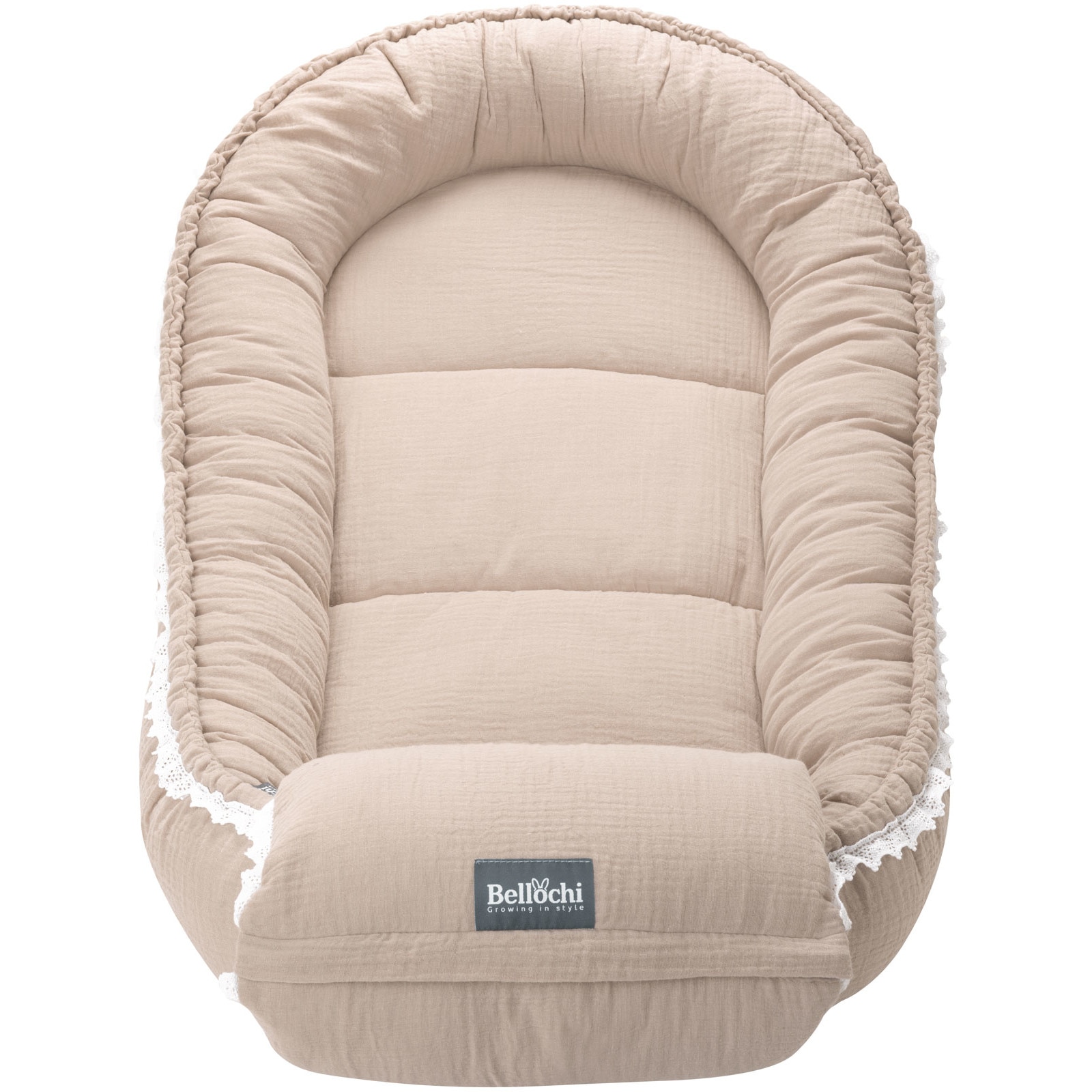 Set Neonato Bellochi 5 Pezzi - Riduttore Lettino 90x60 Cm In Cotone 100% - Foto 6