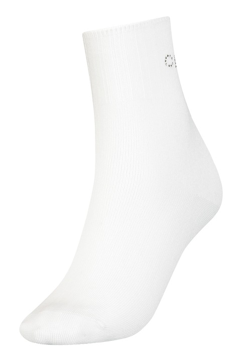 CALVIN KLEIN, Къси чорапи с модал, Бял, One Size