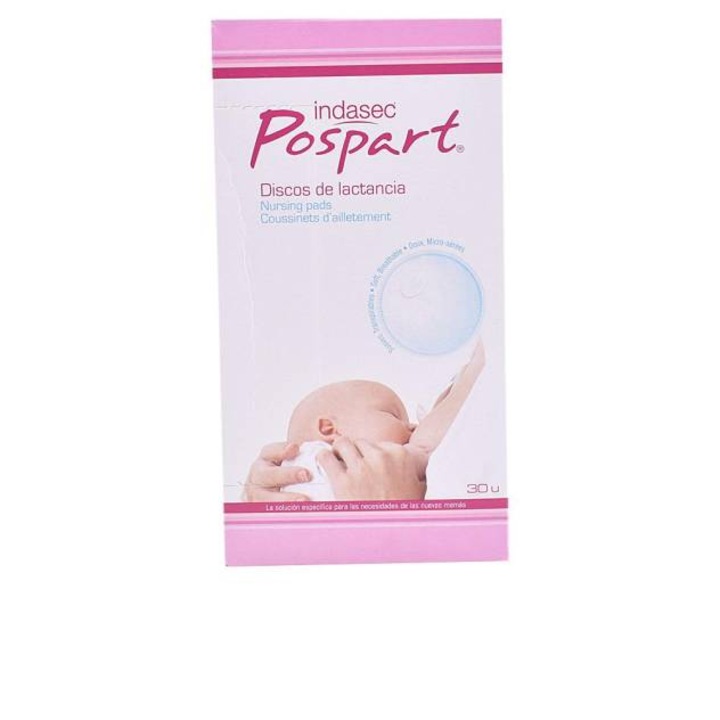 Absorbante pentru san, Indasec, Postpart, 30 buc