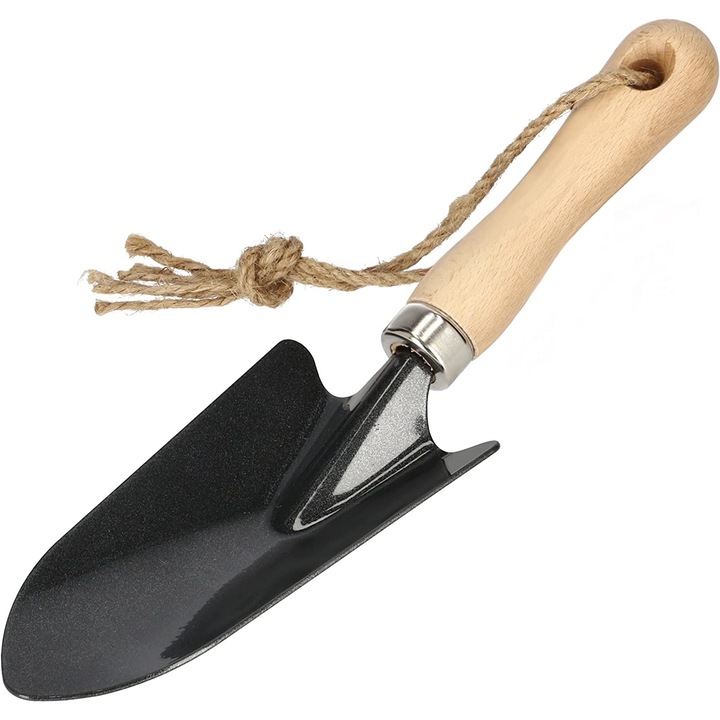 Lapát, Kotarbau, fa/fém, 31 x 3,2 cm, krém/fekete