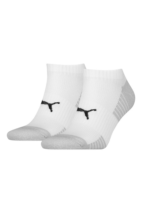 Puma, Set de sosete unisex scurte - 2 perechi, Alb, 35-38