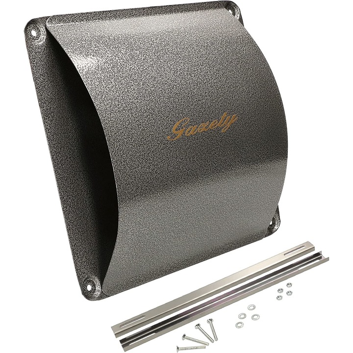 Postaláda, Kotarbau, Fém, 270x300 mm, Ezüst