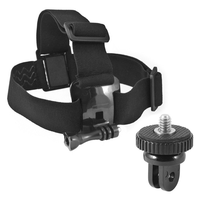 Prindere casca pentru GoPro si camere video sport