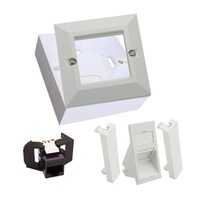 priza simpla aplicata utp excel networking cat 5e cuprinde capac de praf 2blanc-uri 125x5045 grade back box imagen 3_0_
0