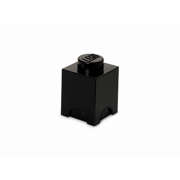 Cutie depozitare LEGO 1x1 negru, Room Copenhagen