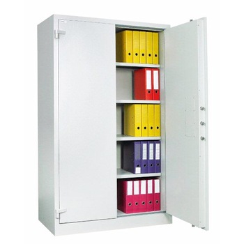 Dulap acte si documente, rezistenta la foc, model AC 880 KL CHUBB, 1950x1260x550 mm, alb Dulap acte si documente, rezistenta la foc, model AC 880 KL CHUBB, 1950x1260x550 mm, alb