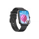 Часовник Smartwatch DT WATCH XII Always ON Display 1.9" Borderless 4D, Bluetooth HD разговори, AI гласов асистент, GPS следа, NFC контрол на достъпа, Мулти спортове, ЕКГ/HR/SpO2 монитор, Безжично зареждане, Мек силикон, SmartVibe, Panther Black