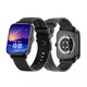 Часовник Smartwatch DT WATCH XII Always ON Display 1.9" Borderless 4D, Bluetooth HD разговори, AI гласов асистент, GPS следа, NFC контрол на достъпа, Мулти спортове, ЕКГ/HR/SpO2 монитор, Безжично зареждане, Мек силикон, SmartVibe, Panther Black