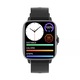 Часовник Smartwatch DT WATCH XII Always ON Display 1.9" Borderless 4D, Bluetooth HD разговори, AI гласов асистент, GPS следа, NFC контрол на достъпа, Мулти спортове, ЕКГ/HR/SpO2 монитор, Безжично зареждане, Мек силикон, SmartVibe, Panther Black