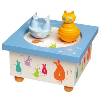 Cutie muzicala Trousselier Magnetica Pisica Soricel Cutie muzicala Trousselier Magnetica Pisica Soricel