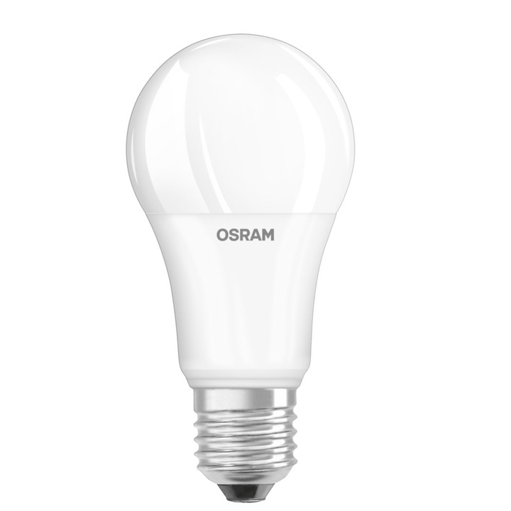 Set 3 Becuri Led Osram Value 13w/100w E27 1521Lm 2700K Lumina Alb Cald Mat