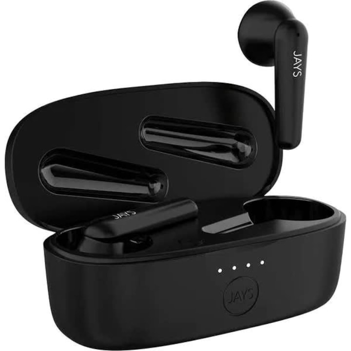 Casti wireless, Bluetooth 5.0, intraauriculare, wireless, sport, cu microfon, casti de gaming, latenta redusa, impermeabile, cu anulare a zgomotului, TWS, ZYciyci®, negru