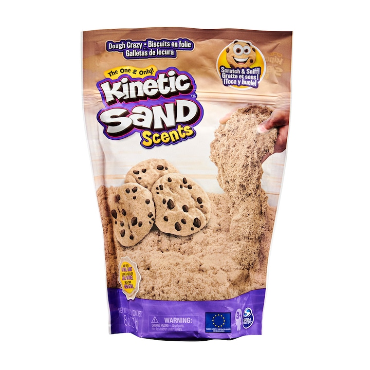 Nisip Kinetic Sand Biscuit Bej 227 g