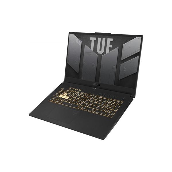 Laptop Gaming Asus TUF F17 FX707ZC4 Procesor Intel® Core™ i7-12700H 24M Cache, up to 4.70 GHz, 17.3" FHD 144Hz, 16GB, 1TB SSD, nVidia GeForce RTX 3050 @4GB, Negru/Gri