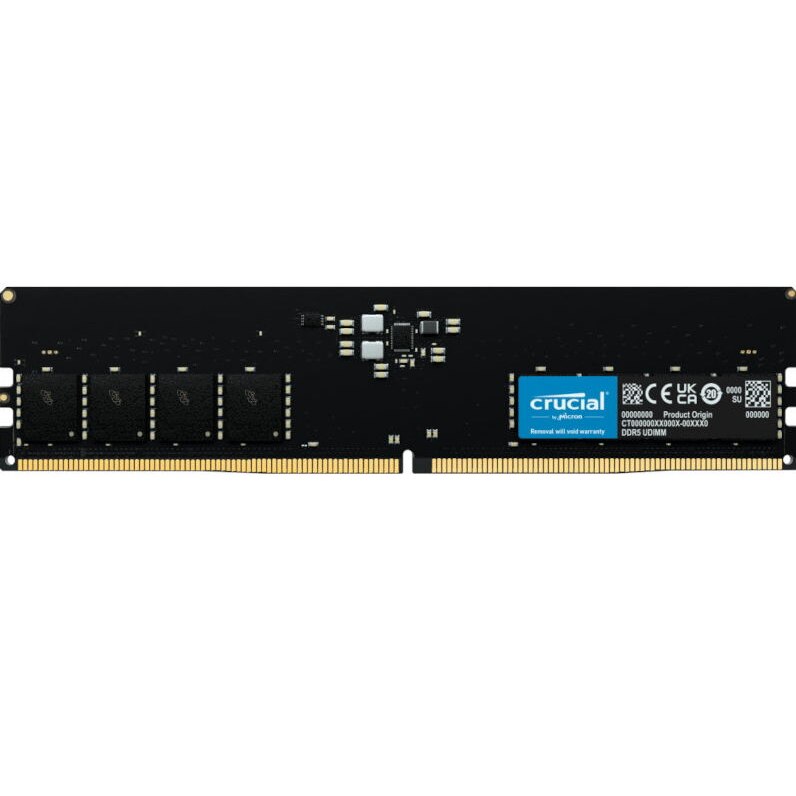 crucial 32GB DDR5 4800MHz 1枚 Memorie Crucial, 32GB DDR5, 4800MHz CL40, Dual Channel Kit - eMAG.ro