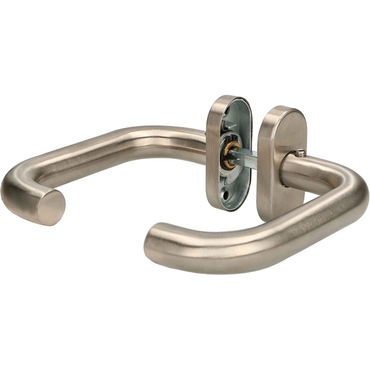 Maner Usa, Kotarbau, Inox, 140x58 mm, Argintiu