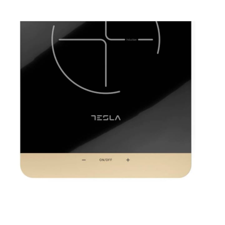 Plita portabila cu inductie Tesla IC401B, 2000W, 8 niveluri putere, Negru